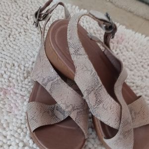 Dansko sandals worn once